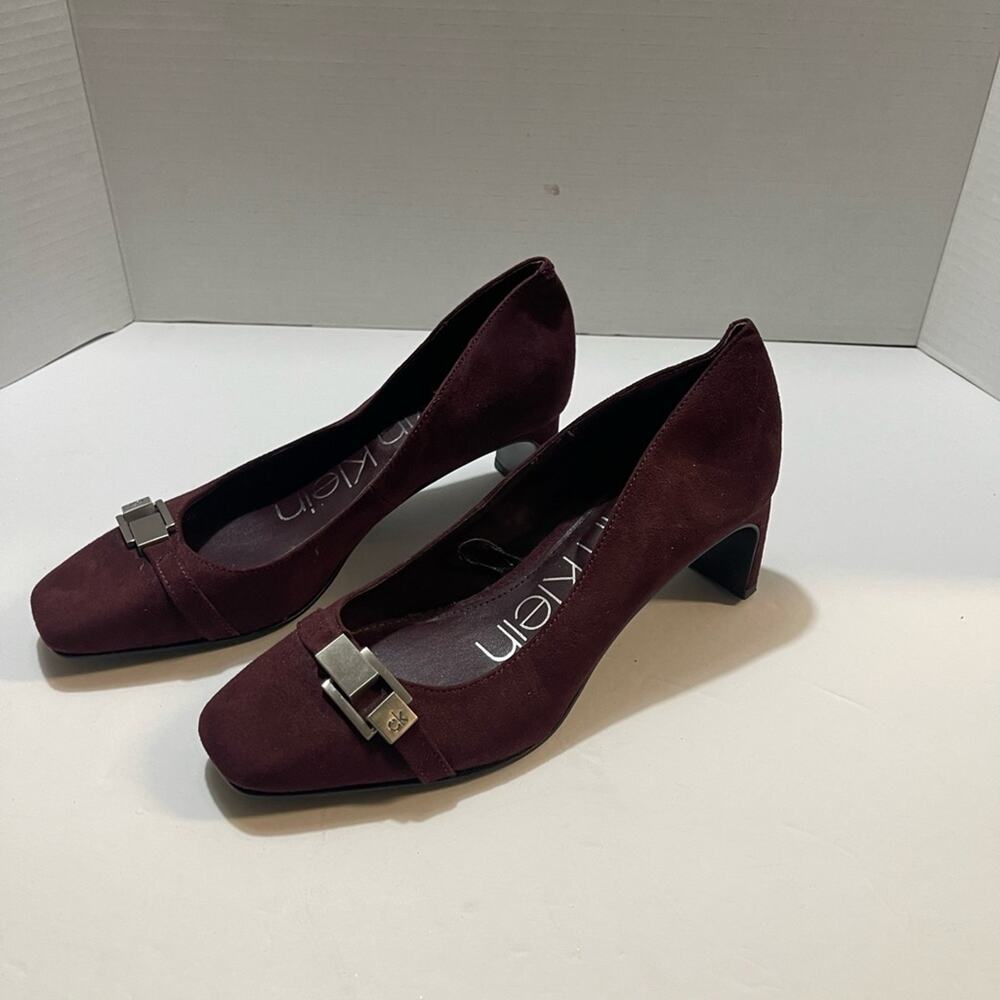 Calvin Klein Kavita heeled loafers size 5.5